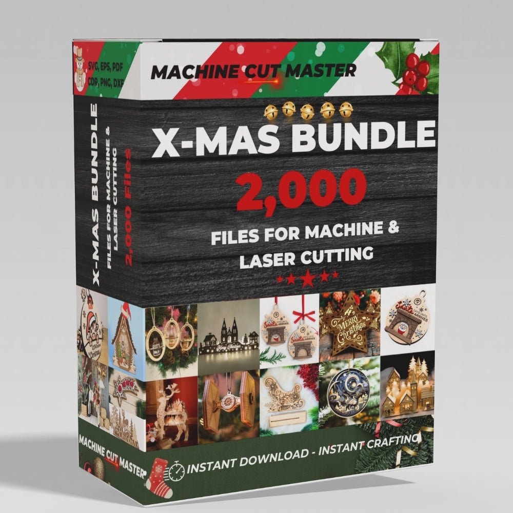 2,000 File EXTRA - Curated MCM X - MAS Bundle - Machine Cut Master