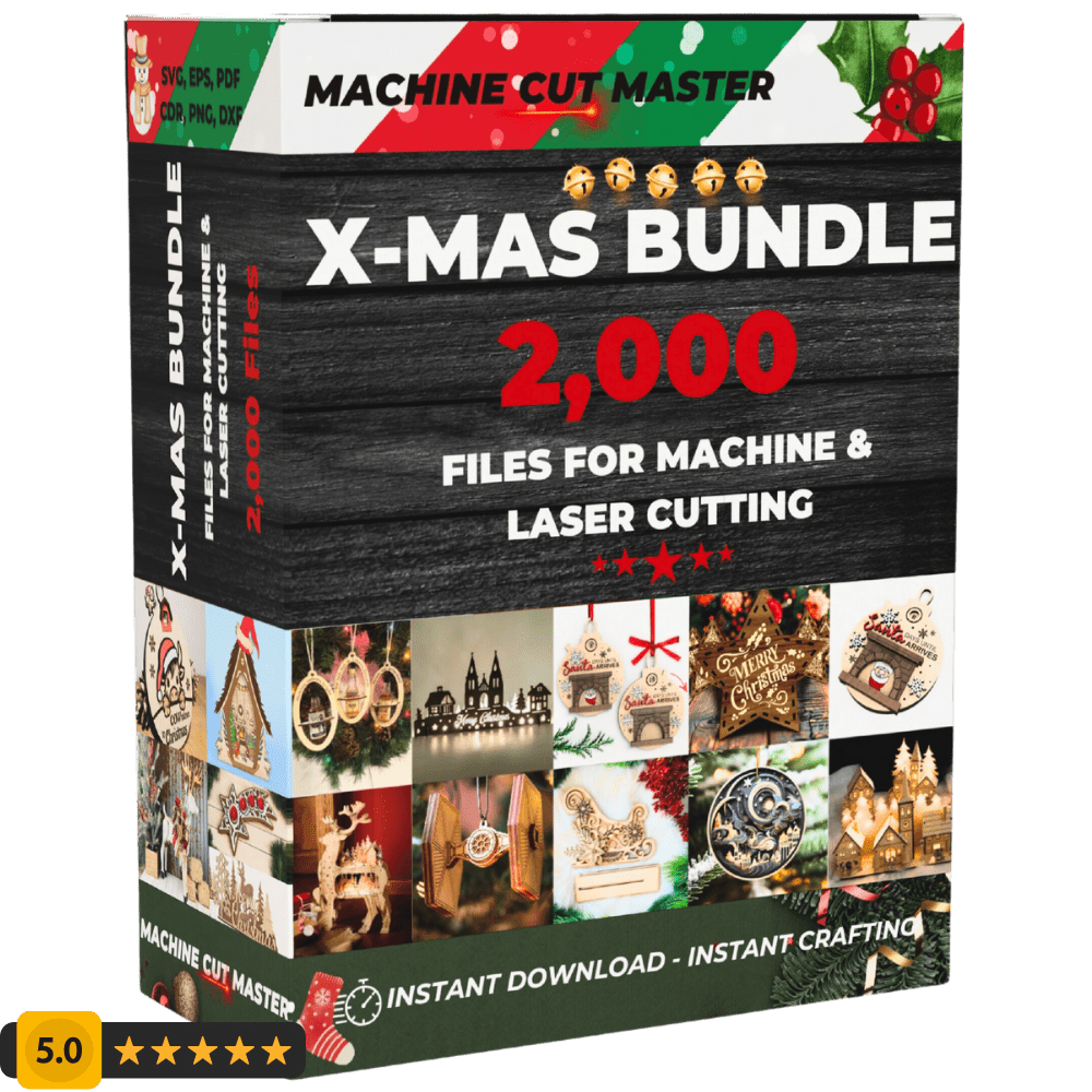 MCM 2,000 File EXTRA - Curated Machine Cut Master X - MAS Bundle - Machine Cut Master